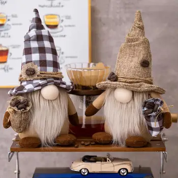 Krásne Gnome Bábika Dekor Voľne Stojaca Prinášajú Šťastie Roztomilý Ploche Anonymný Gnome Oblečenie Pre Bábiku
