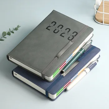2023 Plán knihy účinnosť príručky 365 kalendárnych knihy denné plánovanie kalendár knihy notebook darčekovej krabičke