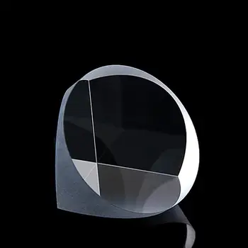 Optické Sklenená Pyramída, Prism K9 50.8x43.5mm Fyziky Refractor Svetlo Optika Spektrum