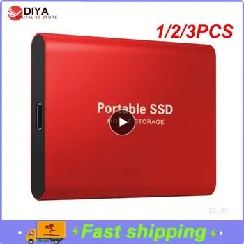 1/2/3KS High-rýchlosť 1 TB diskom SSD 2TB Prenosné Externé ssd Pevný Disk USB3.1 500GB Rozhranie Mobile Pevný Disk pre