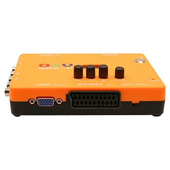 ODV-GBS-C AIO OSSC Kontroly RGBS/YPBPR/RGBHV Na VGA/-Kompatibilné s Nízkym Rozlíšením Video Converter Adaptér