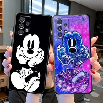 Disney Mickey Minnie Mouse Cartoon Puzdro Pre Galaxy S22 S23 Ultra Obal Pre Samsung Galaxy S22 S23 S21 S20 Ultra Fe S9 S10e Plus