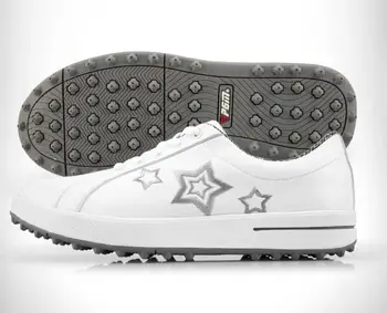 PGM Žien Profesionálne non-hrotmi anti-slip nepremokavé mikrovlákna Golfové topánky dámy priedušná rekreačný šport Golf tenisky