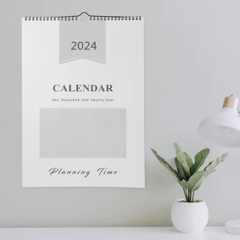 Mesačný Nástenný Kalendár Nástenný Kalendár Mesačný Kalendár Domov Pevná Rok Stenu Vymenovanie Miestnosti Visí 2024 Dovolenku