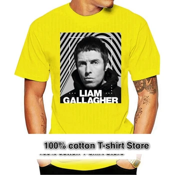 2021 Módne Tričká Liam Gallagher, Ako Ste Boli Turné Biele S M L XL 2XL 3XL O krku, 100% Bavlna