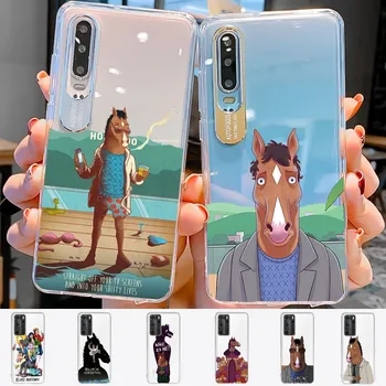 B-BoJack cartoon Jazdec Telefón puzdro pre Samsung S10 20 22 23 A10 40 pre Xiaomi10 Note10 pre Huawei P50 20 Honor60 70