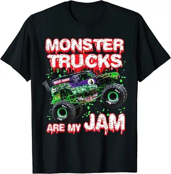 Monster Trucks Sú Moje Jam Cool Retro Vintage Truck Milenca T-Tričko Veľkosť S-5XL