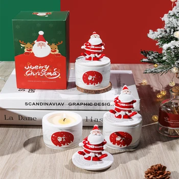 Vianočné aromaterapia sviečka darčeka darček dodávky vyhovovali dekorácie ruky svadobný dar vôňa strane darček
