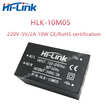 Hilink ACDC 220V 5V 10W Modul Napájania HLK-10M05 Mini Nastaviteľné Vysoká Účinnosť Krok Dole Prevodník CE/RoHS