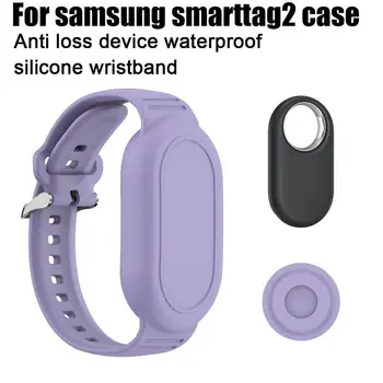 Silikónové Puzdro Vhodné Pre Samsung Galaxy SmartTag2 Proti Strate Silikónové Ochranné Puzdro Pracky Náramok