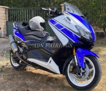 Vlastné Nový Motocykel, ABS Horské Súpravy, vhodné Pre YAMAHA T-max 530 2015 2016 tmax 15 16 Karosériou Nastaviť Biela Modrá