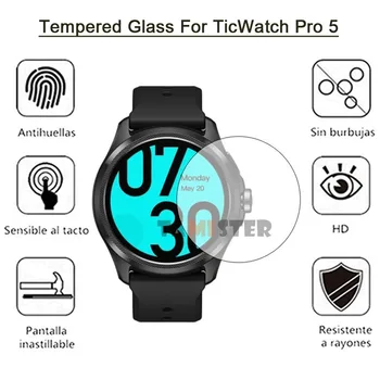 Tvrdené Sklo Pre Ticwatch Pro 5 Screen Protector, Anti-Scratch Ochranný Kryt Fólia Pre Ticwatch Pro 5 Smart Hodinky Accessorie