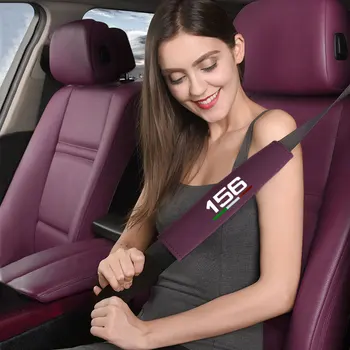 2pc Na Alfa Romeo 156 auto pásov zahŕňa ochranu kožené autosedačky pás zahŕňa rameno podložky pre deti a dospelých Kože