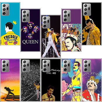 Rock, Funky Freddie Mercury Kráľovná Telefón puzdro Pre Samsung A14 A24 A34 A54 A90 5G J8 J6 J4 Plus Galaxy A80 A91 A81 F52 F62 S10 Lite