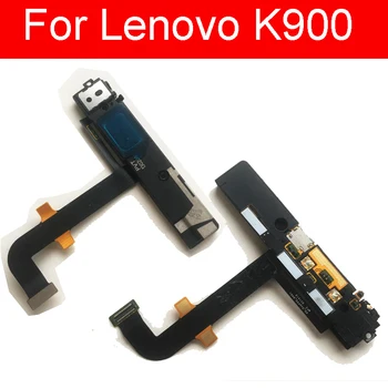 Nabíjačka Hlasný Reproduktor, Konektor Rada Pre Lenovo K900 USB Nabíjací Dok Reproduktor Bzučiak Rada Flex Kábel Časti
