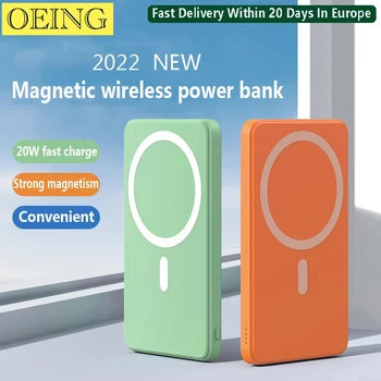 Magnetické Wireless Power Banky pre iPhone Rýchlo Nabíjačka Externé Pomocná Batéria iPhone 12 13 14 14Pro Max 15W 10000mAh Nové