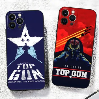 TELEVÍZNY Seriál Top Gun Plagát Telefón puzdro Pre Iphone 14 Pro 13 Mini 11 12 Max Xr X Xs 7 8 Plus 6 Zadný Kryt