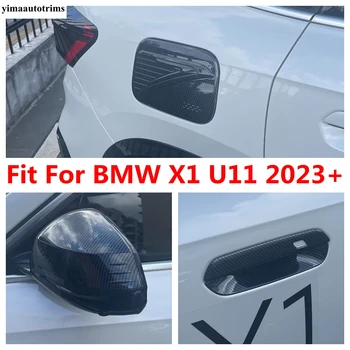 Pre BMW X1 U11 2023 2024 Spätné Zrkadlo Spp Shell / Dverí Rukoväť Miska / Palivová Nádrž Oleja Kryt Výbava ABS Uhlíkových Vlákien Príslušenstvo