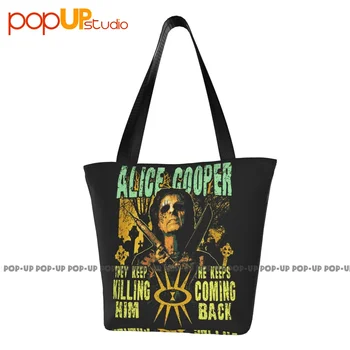 Alice Cooper Cintorín, Rock, Heavy Metal Retro Kabelky Prenosné Nákupní Taška Supermarket