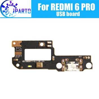 Pre Xiao REDMI 6 PRO usb rada 100% Originálne Nové pre usb konektor poplatok rada Náhradné Príslušenstvo pre REDMI 6 PRO Mobilný Telefón