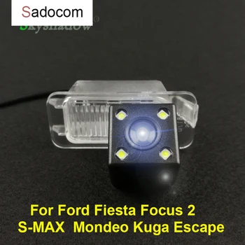 Auto CCD, Nočné Videnie Zálohy parkovacia Kamera Nepremokavé Parkovanie Pre Ford Fiesta Focus 2 S-MAX, S Max Kuga Mondeo Uniknúť 2013
