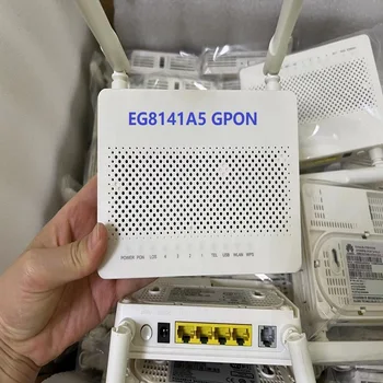 Pôvodné Holé Kovové Adaptér EG8141A5 1GE+3FE+1tel+Wifi Gpon onú exkluzivitu ONT HS8145C FTTH modem router s angličtinou Softvér