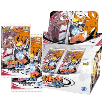 KAYOU Pôvodného Naruto Karty Uzumaki Sasuke Ninja Anime Hry Zbierku Vzácnych Karty Box Flash Kariet Hračka Pre Deti, Christma Darček