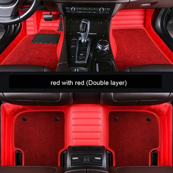 Vlastné auto podlahové rohože Vysoko elastická drôt mat pre Chery A1 / 3/5 modely Tiggo Cowin Fulwin E3 E5 QQ3 6 V5 Tiggo auto príslušenstvo