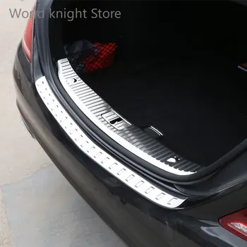Nerezová Zadný Nárazník Vnútorné/vonkajšie Parapetné Dosky Prah Chránič Kryt Pre Mercedes Benz Triedy S W222 S320 S400 2014-2017