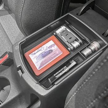 Pre KIA Soul SK3 2020-2023 ABS Čierne Auto Úložný Box stredovej Konzoly Opierkou Mobilný Telefón Úložný Box Úložný Box Auto Príslušenstvo