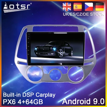 Android 10.0 64 G Auto rádio Prehrávač, GPS Navigáciu Pre Hyundai i20 PB 2012 2013 Auto Stereo 2din Multimediálny Prehrávač Videa Vedúci Jednotky