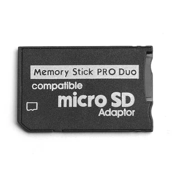 Memory Stick Pro Duo Adapter, Micro SD/Micro-SDHC TF Karty Memory Stick MS Pro Duo, Karta pre Sony PSP Karty Adaptéra