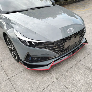 Pre Predný Nárazník Pery Difúzor NOVÝ Hyundai Elantra CN7 ABS Materiálu Proti Kolízii Príslušenstvo Prerobit Telo Kit 2020 2021 2022
