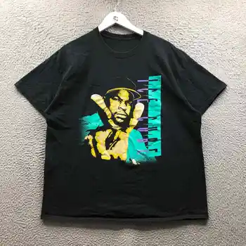 Ice Cube T-Shirt pánske XL Krátke Rukáv Grafické Posádky Krku Čierna