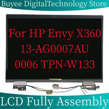 Notebook LCD Displej Pre HP Envy, X360 13-AG0007AU 0006 TPN-W133 Dotykový LCD Displej Plne Montáž TPN-W133 Digitalizátorom. Náhradné