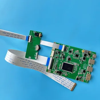 Mini HDMI kompatibilné s USB TYPU C EDP controllor držiak pre LTN133HL01-301 LTN133HL03-201 LTN133HL05-401/902 LED LCD displej 13.3