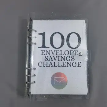 Dosiahnutie Cieľov Obálky Binder Úsporu Peňazí Výzvou Binder 100-deň Obálky Úsporu Peňazí Výzvou, Zábavné, Jednoduché pre Páry