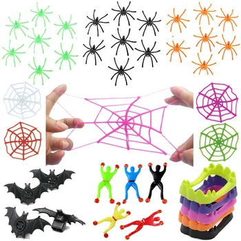 Halloween Dekorácie 12pcs/Bat Whistle Black Spider Strana Malý Darček Detí Obľúbené Strany Prospech Halloween Party Dodávky