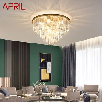 APRÍL Stropné Svietidlá Zlato Postmoderných Luxusné Svietidlá Svietidlá LED Domov Pre bývanie, Jedáleň