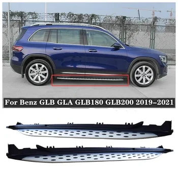 Pre Mercedes - Benz GLA GLB GLB180 GLB200 2019 2020 2021 2022 Vysoko Kvalitnej Hliníkovej Zliatiny stupačiek Strane Krok Bar Pedále