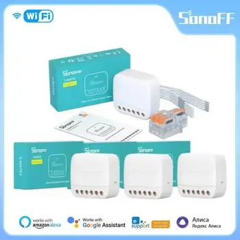 SONOFF Extrémne Mini Prepínač Mate S-MATE2 EWeLink Aplikáciu Diaľkové Ovládanie Cez Smart Switch Pre Domáce Práce S Alexa Domovská stránka Google IFTTT