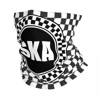 2 Tón Hudby SKA-rock, SKA Logo Bandana Magic Šatku na Krk Pokrytie Dvoch Tónov 2Tone SKA Skontrolujte Kukla Multi-používať Masku na Tvár Unisex
