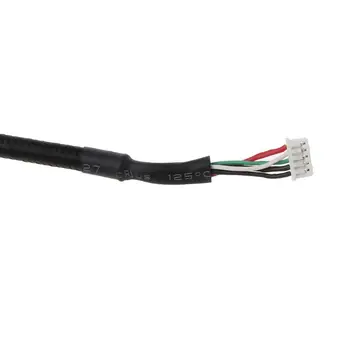 Pozlátené Odolné Nylonové Pletené Line USB Mechanické Kábel Klávesnice Náhradný Drôt pre Razer BlackWidow X Chroma Mechanické