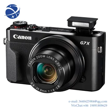YYHC kvalitný vzhľad, pôvodný druhej strane používaný Canon G7 X 1080p HD videokamera digitálny karty fotoaparát