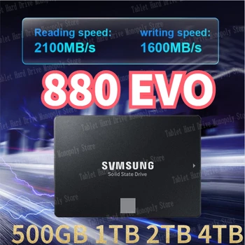 2024 Pôvodné 880 EVO SSD 4TB 2TB 500GB Internej jednotky ssd (Solid State Disk HDD Pevný Disk 1 TB 8TB SATA 3 2.5 palcový pre Prenosný Počítač PS5