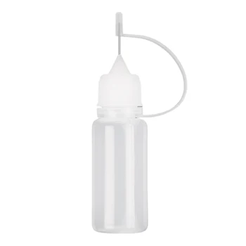 10 ml Plastových Prázdny Dávkovač Fľaše Ľahko Vyplniť Jemné Miniatúrnych Dávkovač na Fľašu pre Cestovné Kozmetické Skladovanie