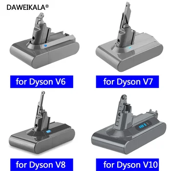Pre Dyson V6 V7 V8, V10 Batérie Série SV12 DC62 SV11 SV10 Vreckový Vysávač Náhradné batérie Náhradné Batérie pre Dyson