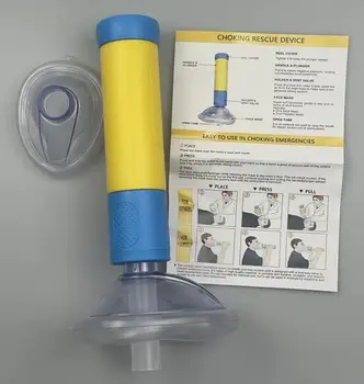 PortableUpgrade Prvá Pomoc Kit pre Deti AdultsChoking Pohotovostné záchranné Sacie Vac Anti Tlmivka Zariadenia