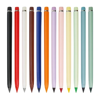 12 Vymazateľné Farebné Ceruzky pre Rôzne Aplikácie Univerzálny Najrôznejších Farieb pre Dospelých Umelcov Začiatočníkov