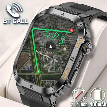 Muži Smart Hodinky Pre Android IOS Fitness Hodinky Vodotesné Ip68 Vojenské Zdravé Monitor AI Hlas Bluetooth Hovor Smartwatch 2023